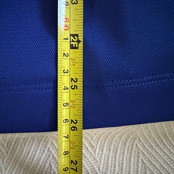 Nike Dri-FIT Blue Sleeveless Golf Polo, Women's Large - Picture 5 of 6